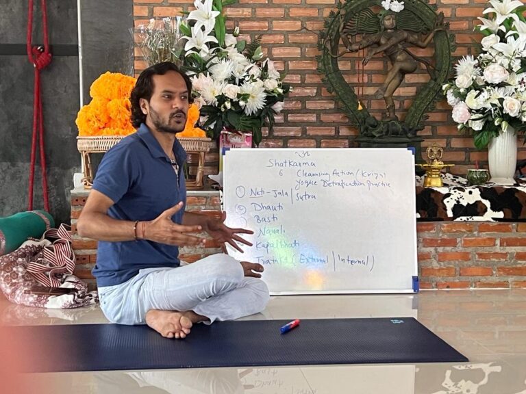Anup Gupta Yoga Teacher Training in Thailand